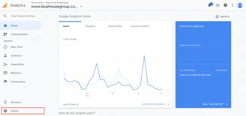 Google Analytics Sub Domain Filter