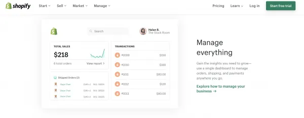 Shopify E-commerce Costs