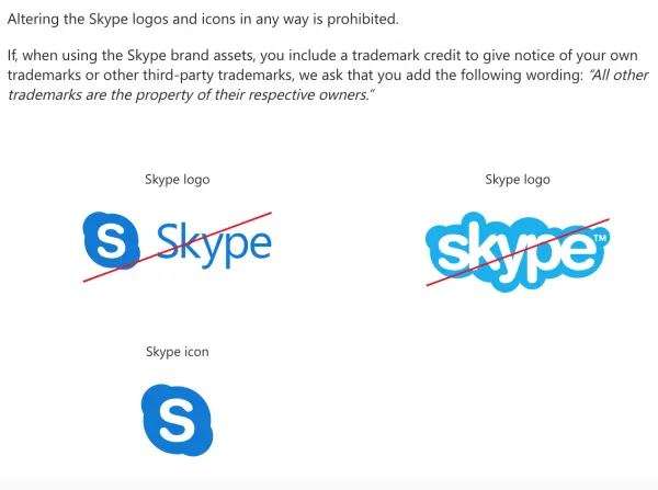 Skype Brand Guidelines Skype Brand Guidelines