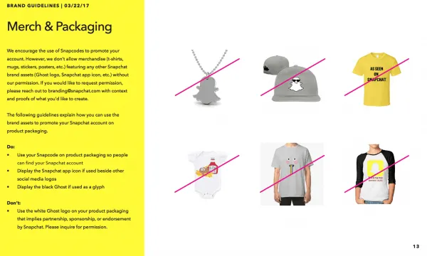 Snapchat Brand Guidelines