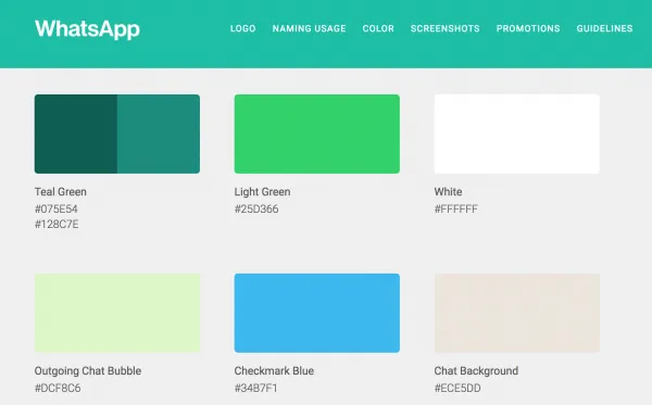 WhatsApp Brand Guidelines