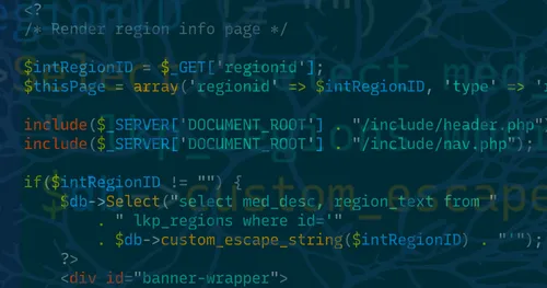 Cyanotype with code pattern
